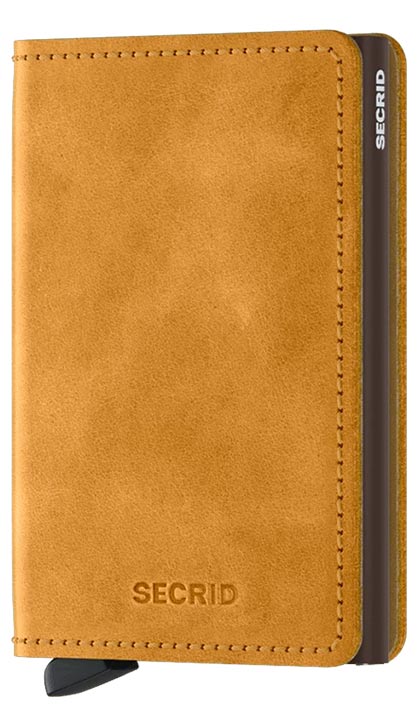 SECRID - Slimwallet - Vintage Ochre