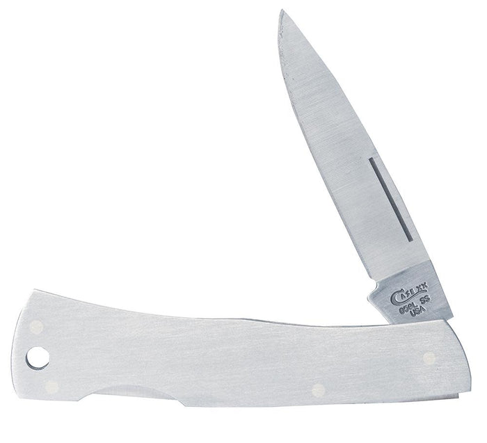 Case XX - WR Pocket Knife Brushed Stainless Executive Lockback