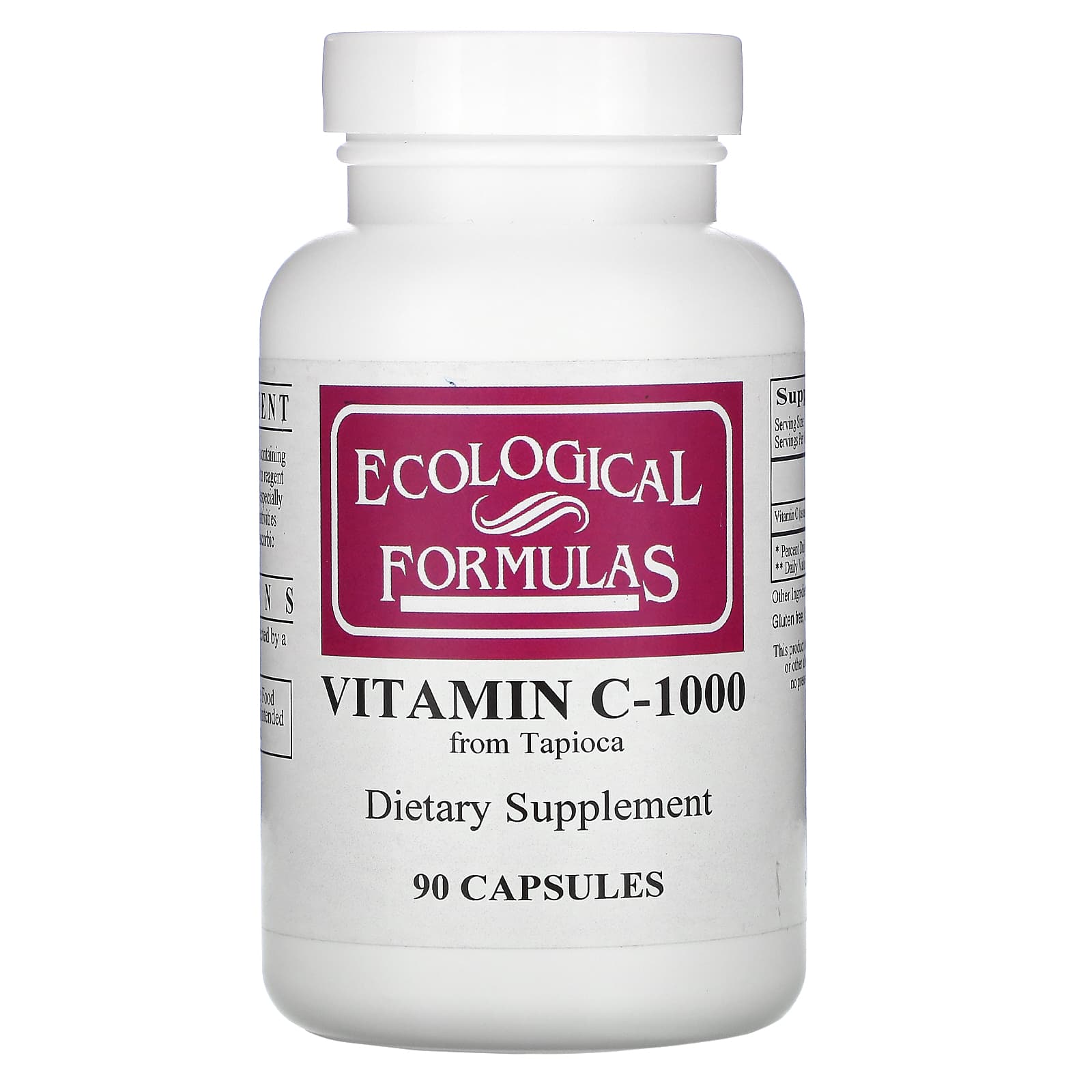 Ecological Formulas - Vitamin C - 1000mg - 120ct