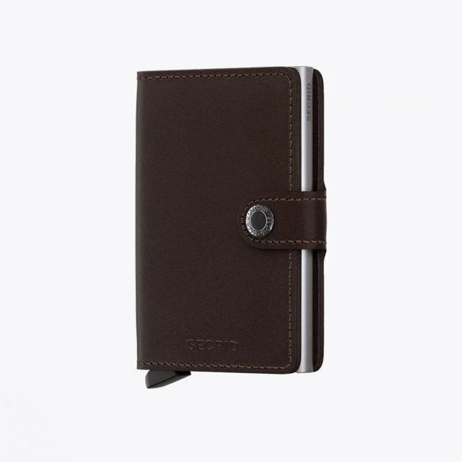 SECRID - Miniwallet - Original Dark Brown