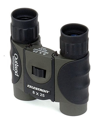 Celestron - Outland Compact Waterproof Binoculars - 8 X 25