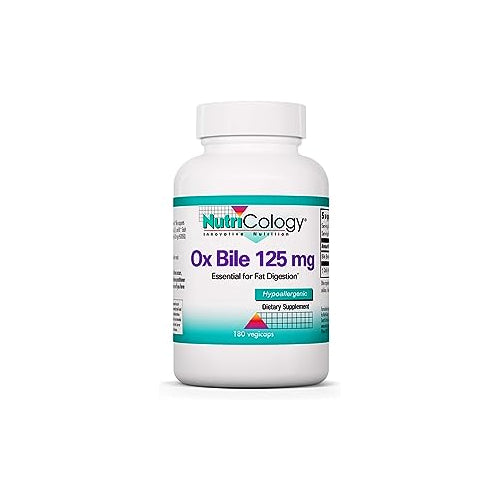 Nutricology - Ox Bile - 180ct