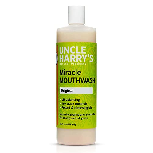 Uncle Harry's - Natural Alkalizing Miracle Mouthwash - 16oz