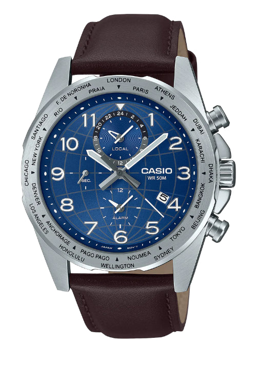 Casio Watch MTP-W500L-2AVDF