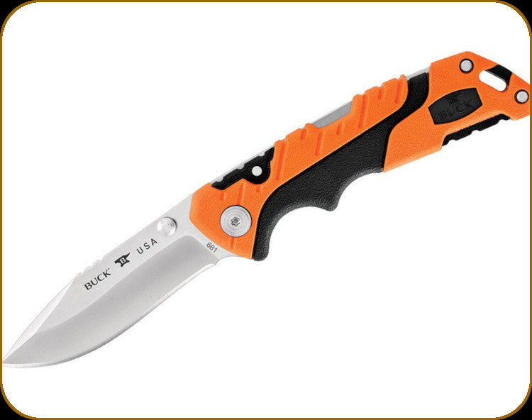 Buck - Folding Pursuit Pro Small - 3" - Orange