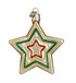 Old World Christmas Star shaped Sugar Cookie Ornament