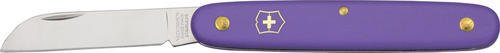 Victorinox - Floral Knife - Straight 4" Blade - Purple Handle