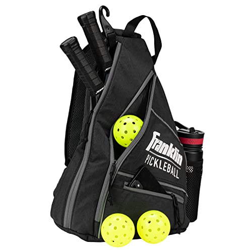 Franklin Sports - Pickleball Sling Bag - Charcoal Gray