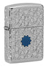 Zippo - Arabic Star Pattern Lighter - Chrome