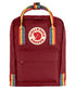 Fjallraven - Kanken Rainbow Mini - Ox Red/Rainbow Pattern - OS