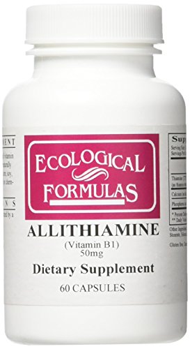 Ecological Formulas - Allithiamine Vit B1 - 60pc - 50mg