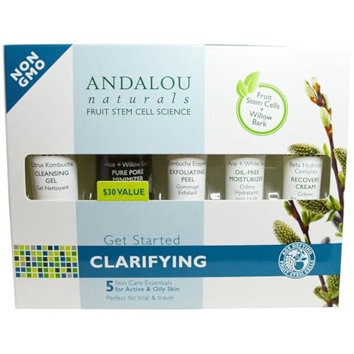 Andalou Naturals - Clear Skin Kit - 5pc
