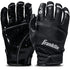 Franklin Sports - Hi-Tack Receiver Gloves - Black - Adult X-Large