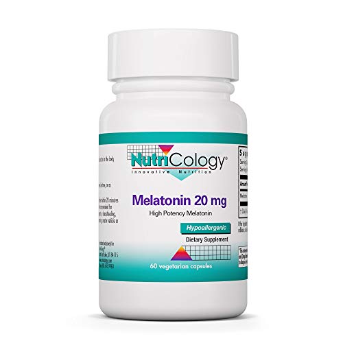 Nutricology - Melatonin 20 Mg - 60 Capsules