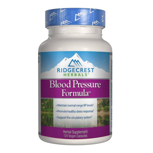 Ridgecrest Herbals - Blood Pressure Formula - 120 Capsules