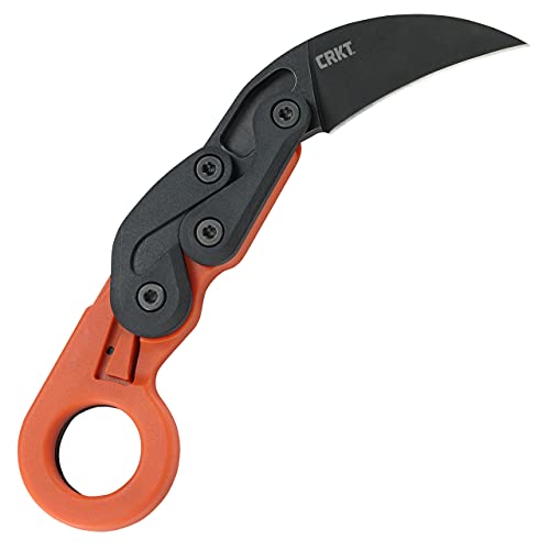CRKT - Provoke Orange Kinematic Edc Folding Pocket Knife - Stainless Steel