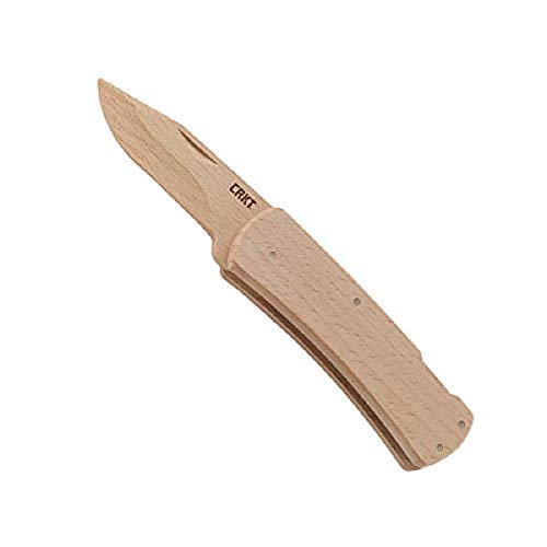 CRKT - Nathans Wood Pocket Knife - Drop Point