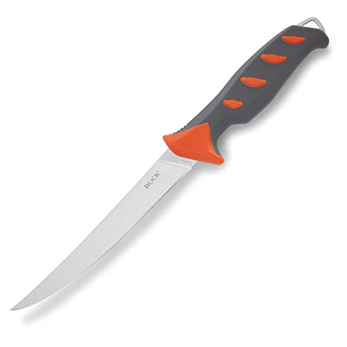 Buck Knives - 144 Hookset Fillet Knife + Plastic Sheath - 6in