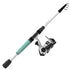 Zebco - Roam Spinning Reel Fishing Rod Combo - Seafoam