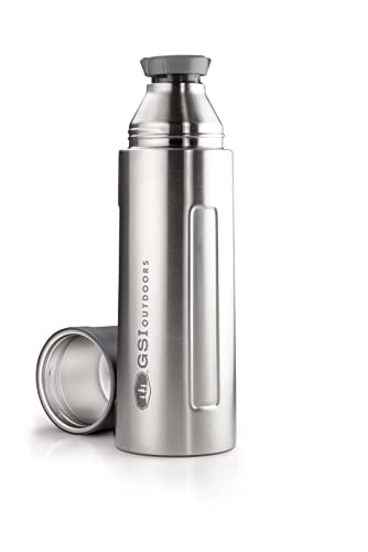 GSI - Glacier Stainless Vacuum Insulated Bottle With Cup - 1L
