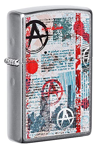 Zippo - Anarchy Street Lighter - Chrome