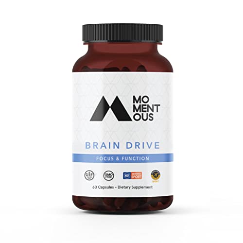 Momentous - Brain Drive Nootropic Supplement - 30 Servings/60 Capsules